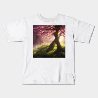 The Cherry Blossom's Magic Touch Kids T-Shirt